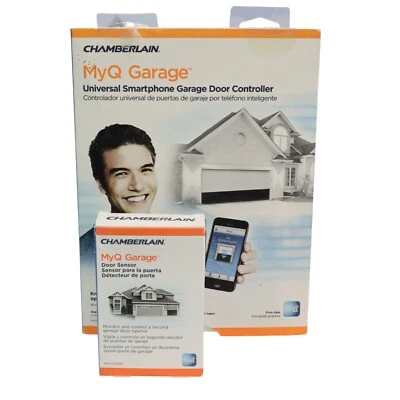 MYQ Smartphone Control,No MYQ-G0201, Chamberlain Corp + extra door sensor - Image 1 of 4