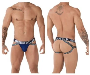 Xtremen 91084 Microfiber Pride Jockstrap Color Blue - Picture 1 of 9