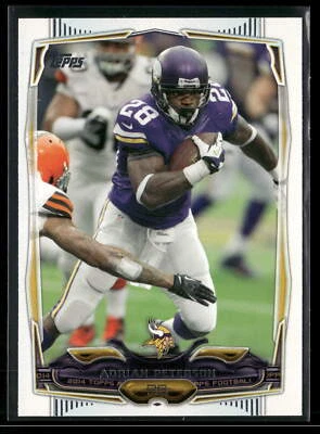 Adrian Peterson 2014 Topps #51a - Image 1 of 2
