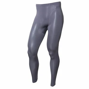 Mens Compression Pants Base Layer Long Bottom Functional Coolon Fabric Orange PS - Picture 1 of 41