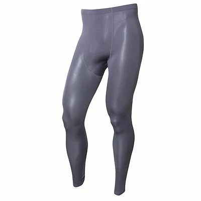 Mens Compression Pants Base Layer Long Bottom Functional Coolon Fabric Orange PS - Image 1 of 4