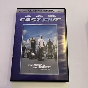 Fast Five (DVD, 2011, Rated/Unrated) - Picture 1 of 3