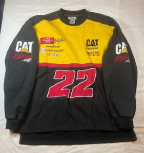 CAT Nascar Winston Cup Racing Series sweatshirt Ward Burton Bill Davis Dodge XL - Picture 1 of 19