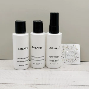 Lolavie Shampoo, Conditioner and Detangler Set - 100% Authentic - Picture 1 of 5