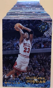 1995-96 Stadium Club Basketball Complete Set Michael Jordan Kevin Garnett 1-361