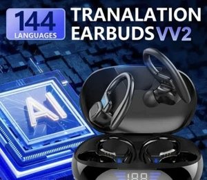 Language Translation Earbuds, 3-in-1 Translator Earbuds 144 Languages - Picture 1 of 7