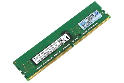 752367-081 HP DDR4 4GB 1RX8 PC4-17000 2133MHZ RDIMM - Immagine 1 di 4
