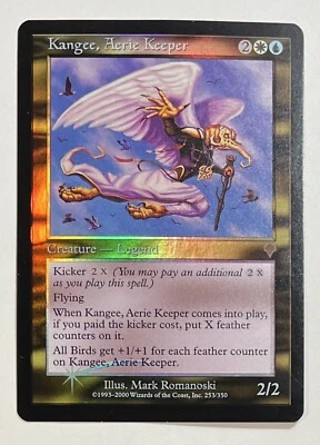 MTG KANGEE, AERIE KEEPER (FOIL) Invasion (OldManMTG 003-830) - Image 1 of 2