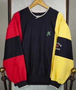 VTG CUTTER BUCK x LAUREL VALLEY PA Mens Size Medium Windbreaker Jacket Golf - Picture 1 of 13