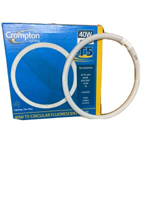 Crompton 40W Circular T5 Fluorescent Lamp Over 100 In Stock - Image 1 of 2