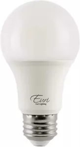 Euri Lighting LED A19 Bulb 2700K Dimmable 5W Medium Base (E26) 450lm Pack of 60 - Picture 1 of 7