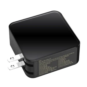 5 Ports 200W GaN Charger 3xUSB-C 2xUSB-A Fast Wall Charger Power Adapter US Plug - Picture 1 of 1