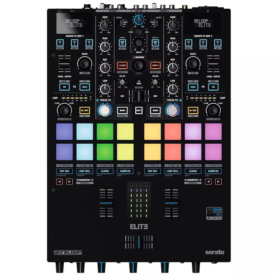 Reloop ELITE High-Performance DVS Mixer for Serato - Image 1 of 4