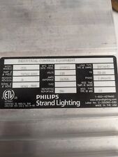 Philips Incand Strand lighting 2x 20A breaker: Model C21, 120 V single phase