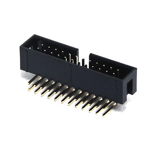 20pc IDC Cable Male Connector Box Header 90° Right Angle 2x12p 2x12 24p No Lock - Picture 1 of 5