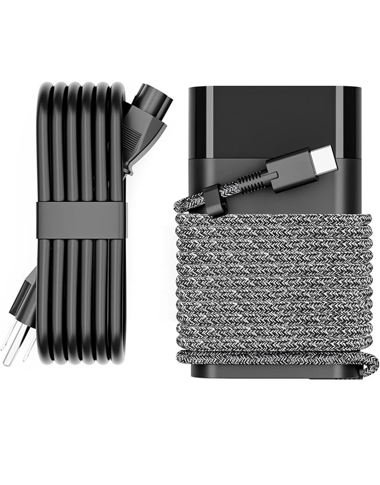 65W USB 充电器 Compatib 带 Android、iPhone、平板电脑、Macbook、iPad、三星。 — 第 1/4 张图片