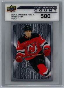2024-25 Cubierta Superior Serie 2 Seamus Casey Población Cuenta 500 #PC-36 - Imagen 1 de 2