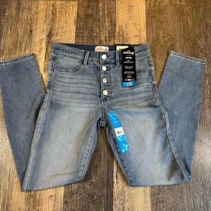 NEW GIRLS JORDACHE High Rise SUPER SKINNY DENIM JEANS SZ 14 SLIM - Picture 1 of 8