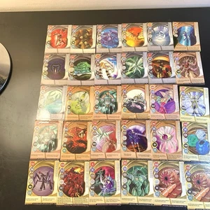 Bakugan Battle Brawlers Bundle Of 30 Magnetic Cards - Picture 1 of 10