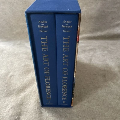The Art of Florence 2 vols HUGE by Andres, Hunisak, Turner w/slipcase NrMINT OB - Image 1 of 4