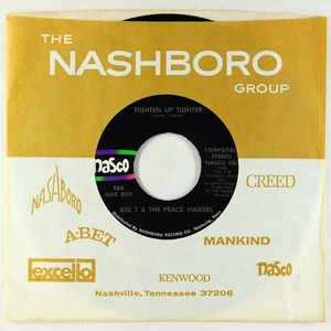 Funk/Deep Soul 45 - Big T & the Peace Makers - Tighten Up Tighter - Nasco VG++ - Picture 1 of 2