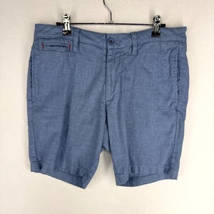 UNTUCKit Herrenshorts blau Leinenmischung Größe 30 - Bild 1 von 10