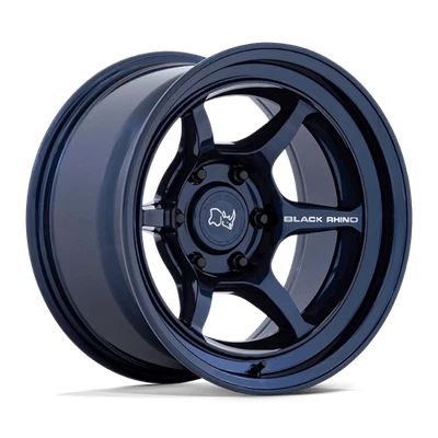 17X8.5 Black Rhino SHOGUN 5X5.0 -10MM GLOSS MIDNIGHT BLUE - Image 1 of 4