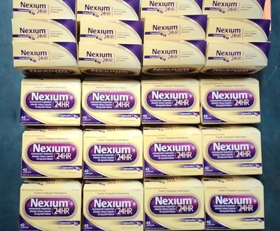 Cápsulas reductoras de ácido Nexium 24HR - 42ct ***LOTE DE 24 CAJAS** CADUCIDAD 06/2027++*** Foto 1 de 3