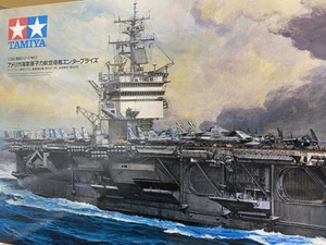1/350 SCALE Enterprise U.S Aircraft Carrier CVN-65 Model Kit 78007 Tamiya - Picture 1 of 6