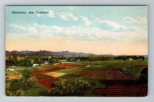 Honolulu HI-Hawaii, Moanalua, Luftaufnahme, Antik, Vintage Souvenir Postkarte - Bild 1 von 2
