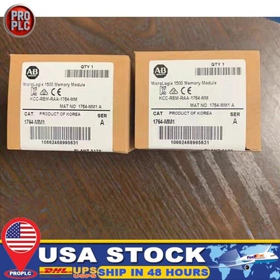New Factory Sealed AB 1764-MM1 MicroLogix 1500 8K Word Memory Module 1764MM1 - Image 1 of 4