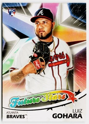 2018 Topps Future Stars Luiz Gohara #FS-44 - Atlanta Braves - Image 1 of 2