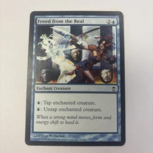 Freed from the Real LP Light Play MTG Saviors of Kamigawa 38 / 165 Infinite Mana - Picture 1 of 10