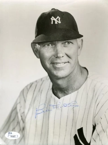Bill Dickey Vintage Signed Jsa Certed 8x10 Photo Autograph - Image 1 of 1