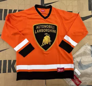 Supreme Automobili Lamborghini Maglia Hockey SS20 Arancione Medium - Foto 1 di 24