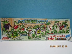 BPZ Kroko Schule gerollte Ecke 1991 100% Original - Bild 1 von 1