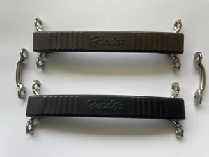 Fender Pure Vintage "Dog Bone" Amplifer Handles Brown & Black - Picture 1 of 3