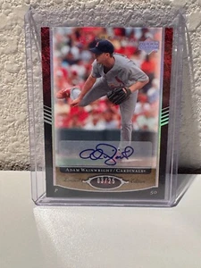 UD Premier Auto 2008 Adam Wainwright #137 Cardinals 3/25 - Imagen 1 de 2