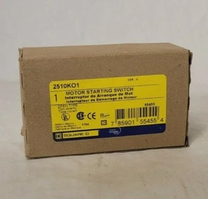 Square D (Schneider Electric) Motor Starting Switch 250kO1 - Picture 1 of 1