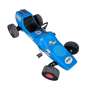 BIG Formel 1 Rennwagen kein Bobby Car original RAR 70er Jahre Tretauto Pedal Car - Bild 1 von 24