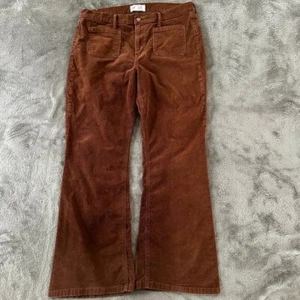 Pantalones de pana marrón acampanados Gap The 70's talla 33 16 - Imagen 1 de 9