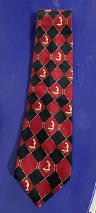 Pinehurst 1895 Golf Course Resort Golfing Mens Novelty Necktie Tie - Picture 1 of 3