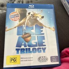 Ice Age Trilogy 1 2 3 Blu-Ray Collection Region B AUS VGC