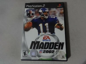 Madden NFL 2002 Sony Playstation 2 PS2 Game Complete Free Ship - Picture 1 of 3