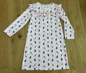 Girls Crewcuts Christmas Unicorn Pajama Dress Sz XL 12-14 - Picture 1 of 3