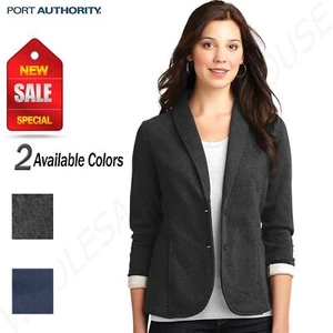 Port Authority Women's Fleece Blazer Sizes XS-4XL M-L298 - Picture 1 of 5