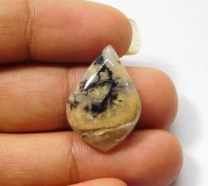 Dendrita de tigre cabujón dendrita natural piedras preciosas sueltas joyería 17 quilates ME-8470 - Imagen 1 de 3