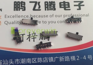 10PZ NUOVO PER ALPS SSSS810201 Micro SMD 8 piedi 2 ingranaggi interruttore a levetta - Foto 1 di 1