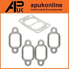 Exhaust Manifold Elbow Gasket Set 4 Cyl for JCB Dump Truck Fastrac Tractor
