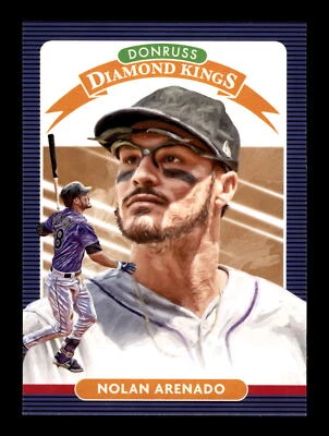 2020 Donruss #29 Nolan Arenado Colorado Rockies - Image 1 of 2